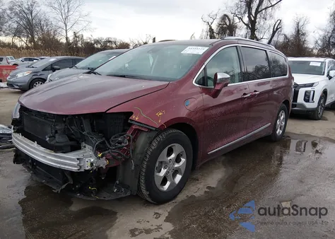 2018 Chrysler Pacifica Hybrid Limited z USA, uszkodzony, nr VIN 2C4RC1N73JR237647
